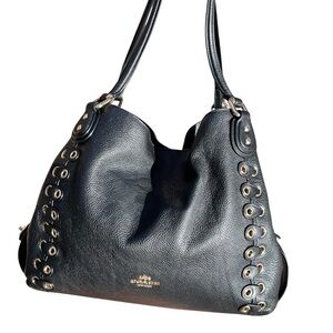 Coach 21348 Edie Shoulder Bag 31 With Coach Link Detail